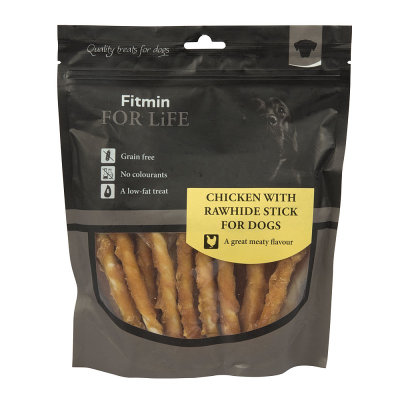 Fitmin FFL chicken with rawhide stick 400g