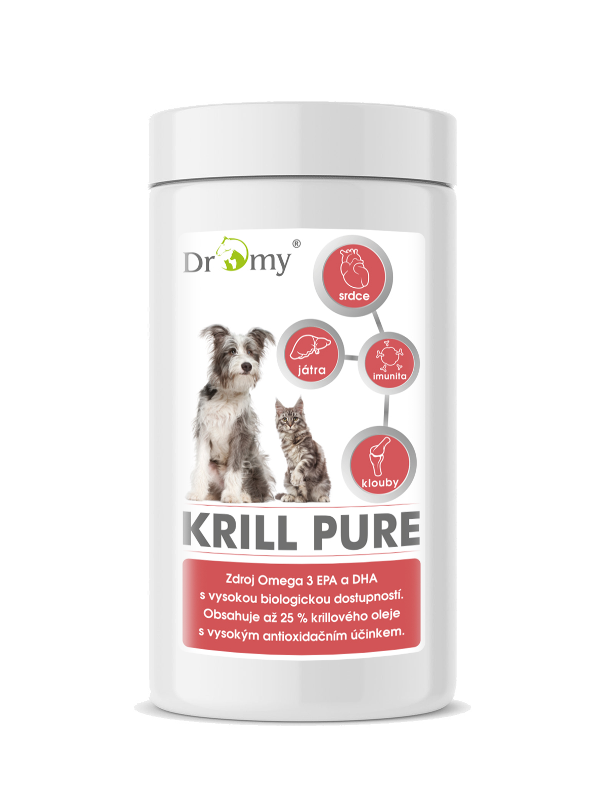 Dromy Krill pure prášek balení: 130g