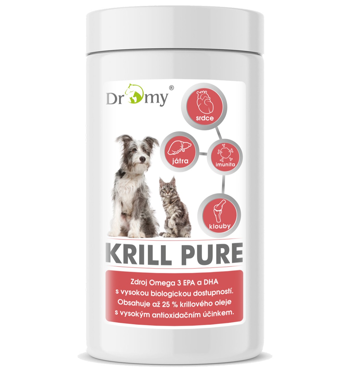 Dromy Krill pure prášek Hmotnost: 130g exp 03/2026