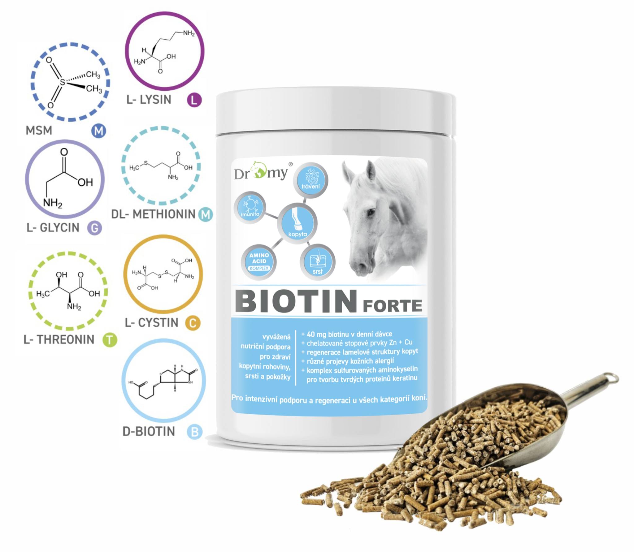 Dromy Biotin Forte 750g