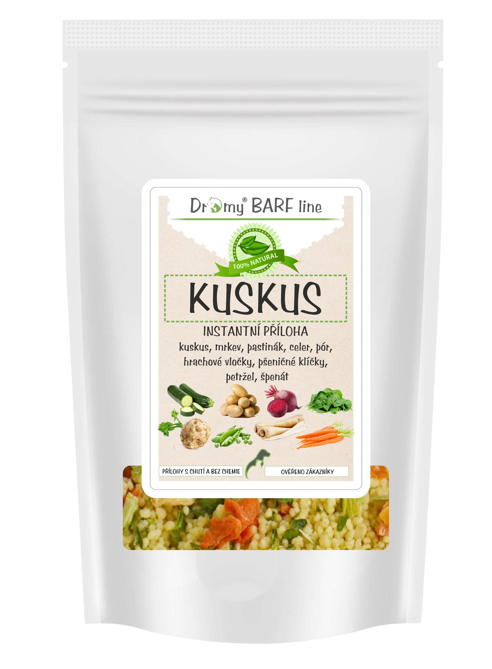 Dromy instantní kuskus se zeleninou 1000 g