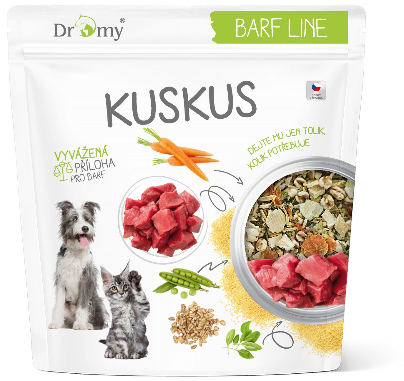 Dromy instantní kuskus se zeleninou 1000 g