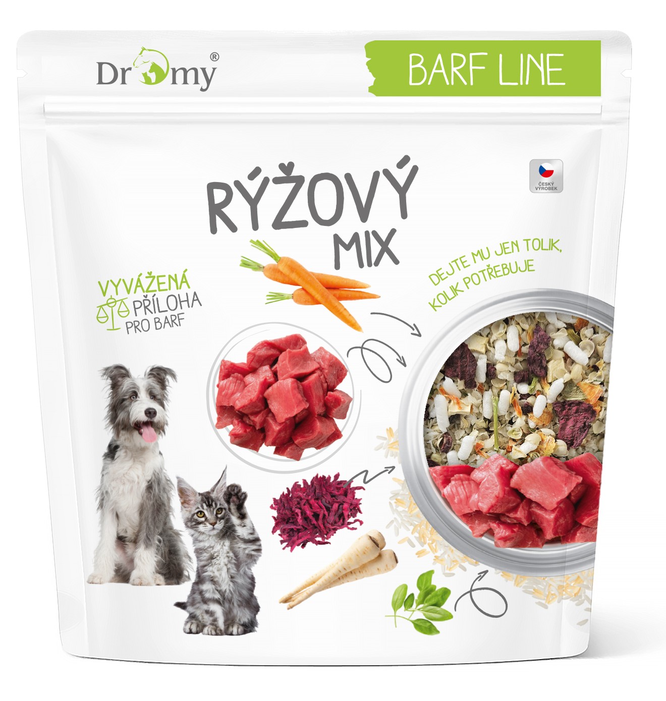Dromy instantní rýžový mix se zeleninou 1000 g