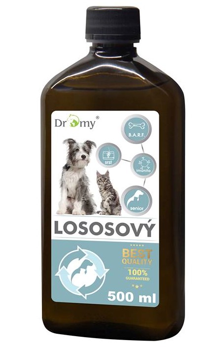 Dromy Lososový olej Premium balení: 500 ml