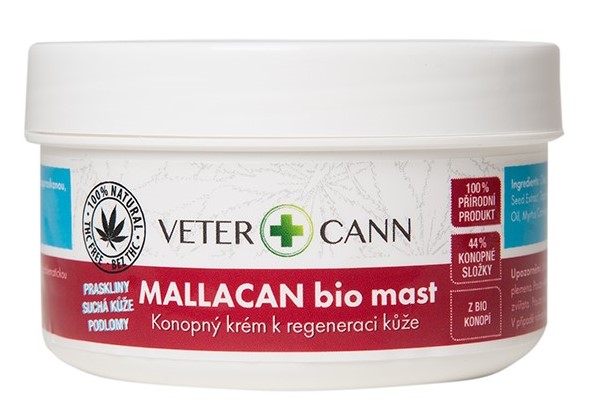 Mallacan BIO mast regenerace pokožky 100ml