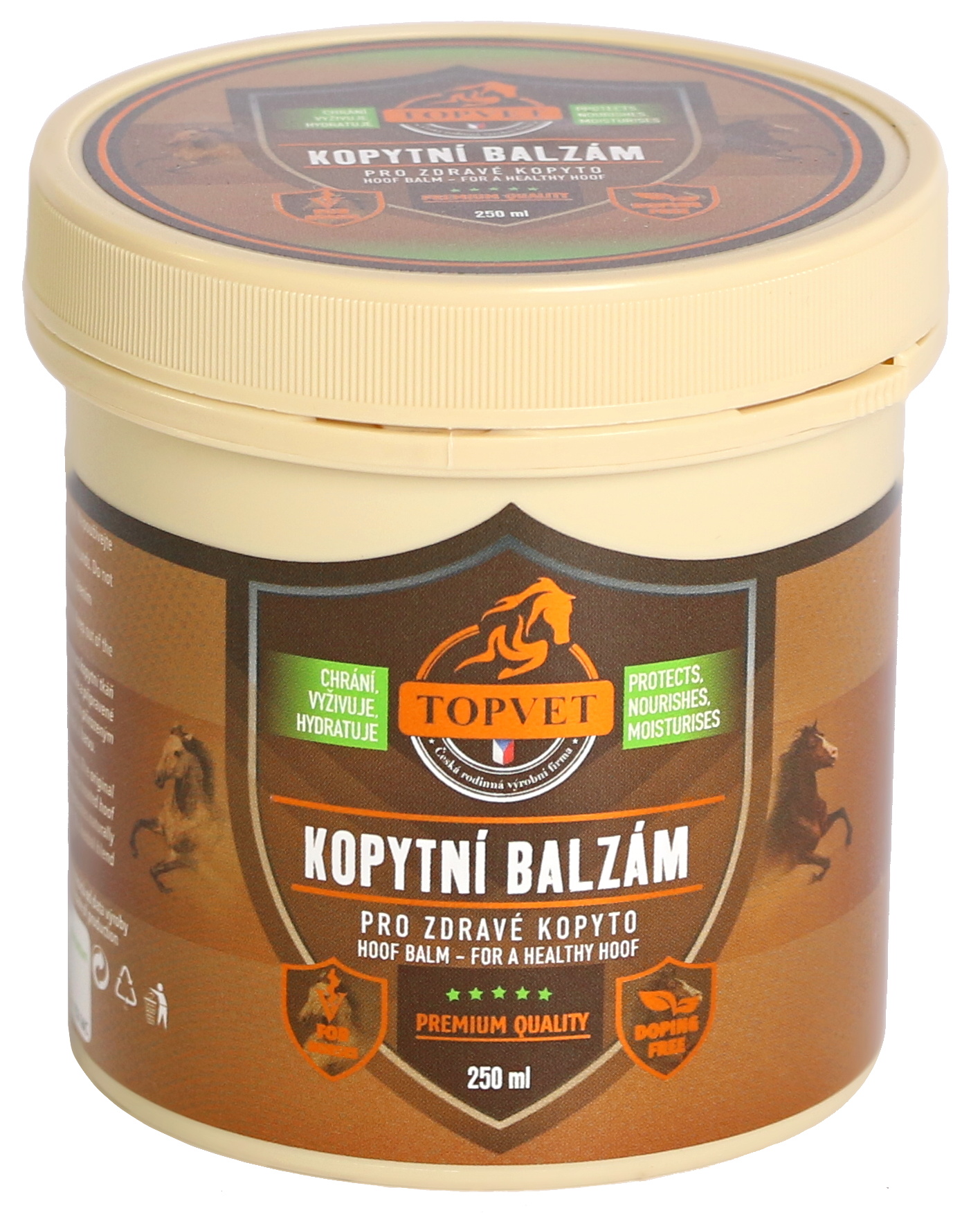 Topvet Kopytní balzám pro zdravé kopyto 250 ml