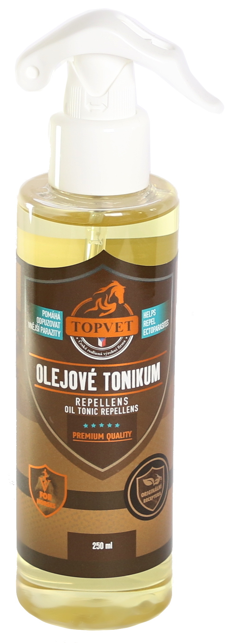 Topvet Olejové tonikum s repelentním účinkem 250ml