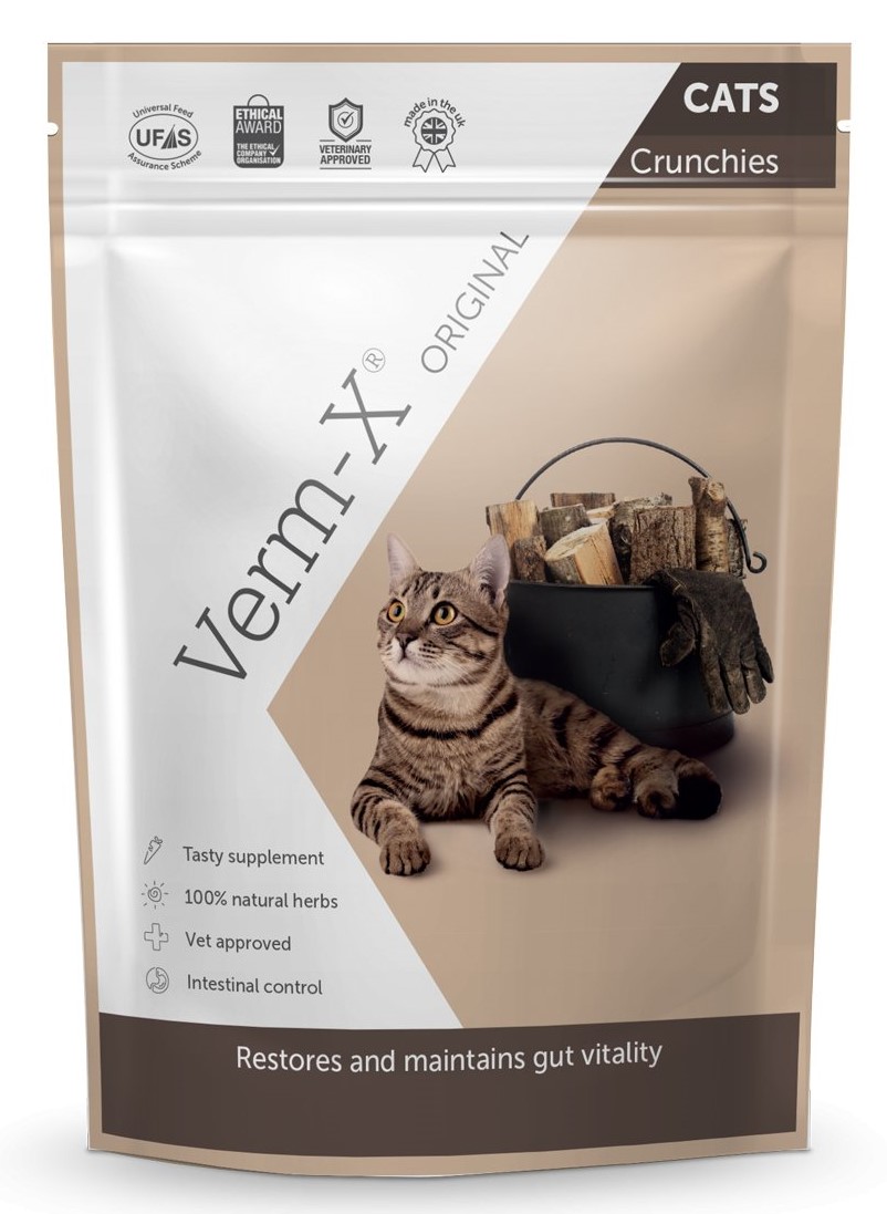 Verm X odčervovací pamlsek pro kočky 60 g balení: 120 g