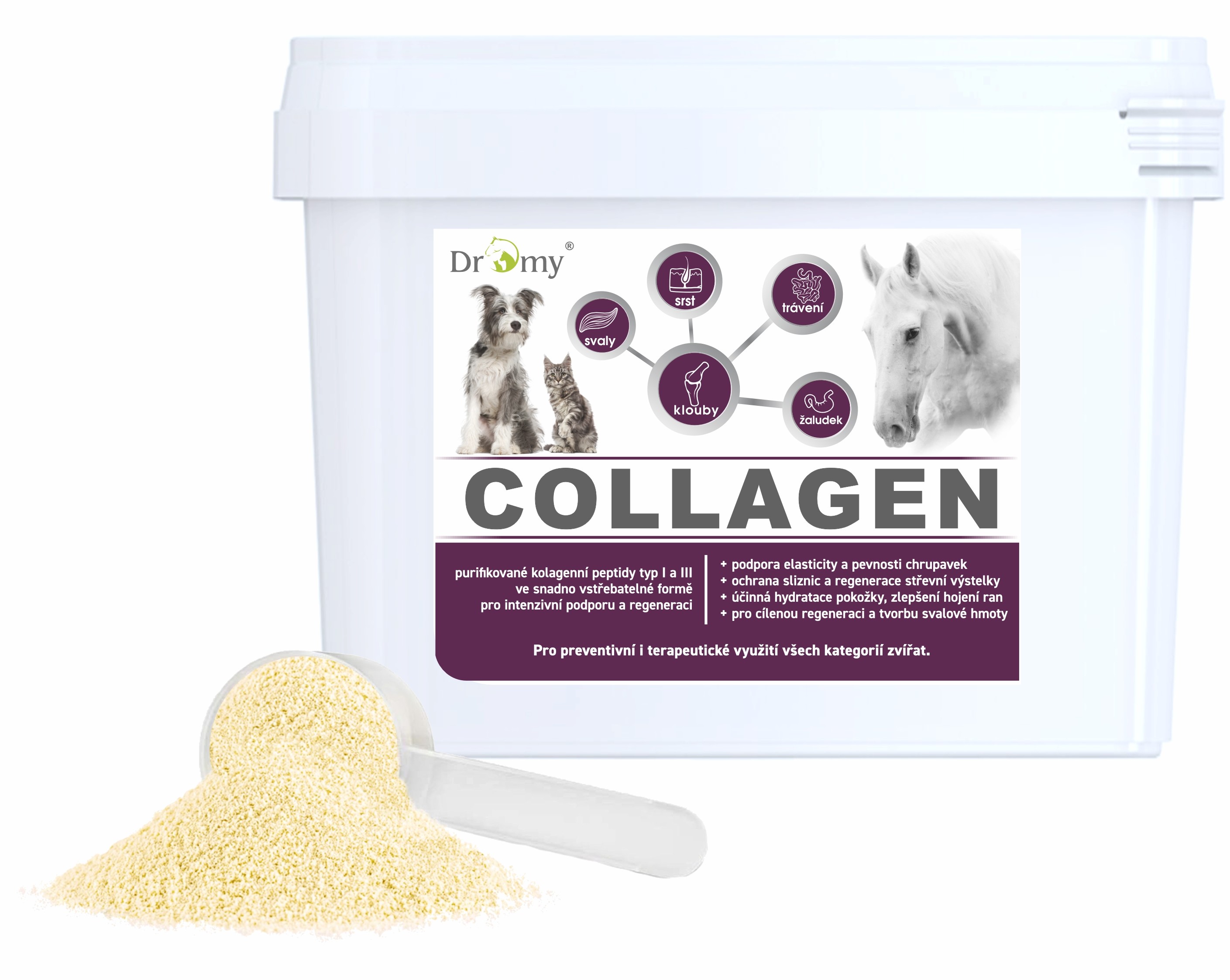 Dromy Collagen 2500g: 90 dávek