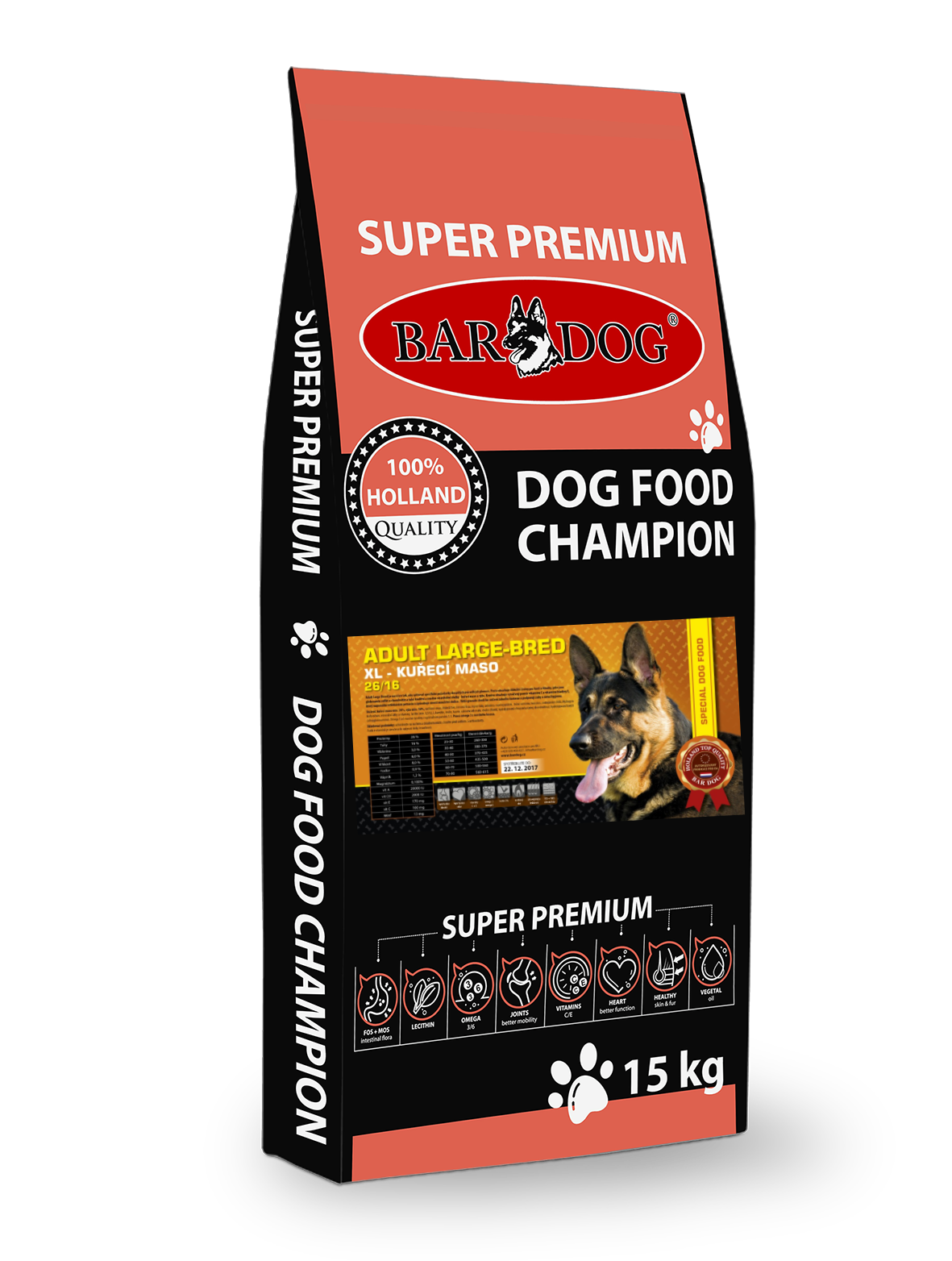 Bardog Super Adult Large Breed XL 15 kg balení: 15 kg