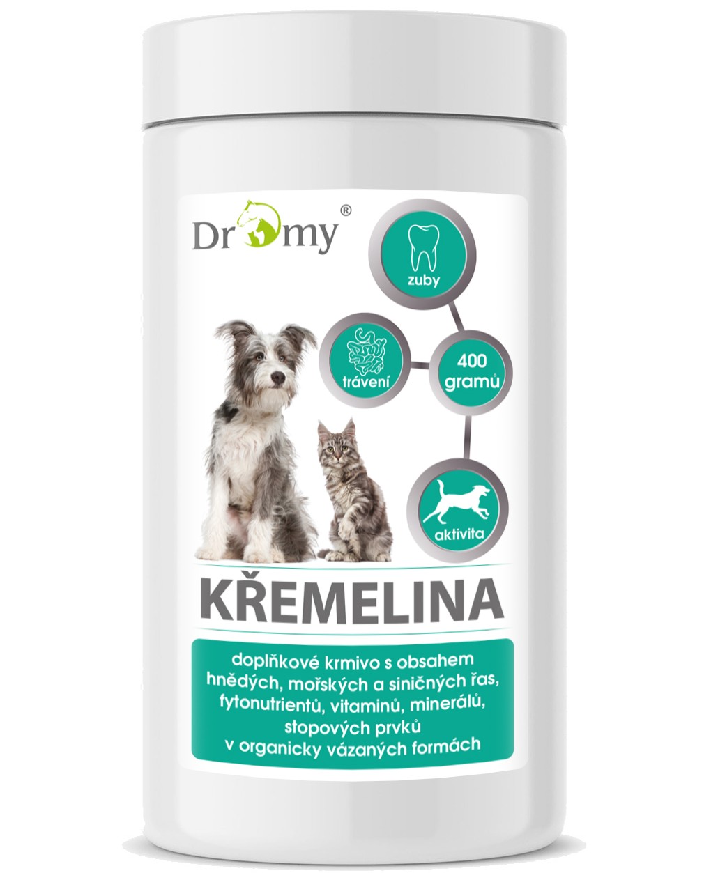 Dromy Křemelina 400g + 20 % ZDARMA