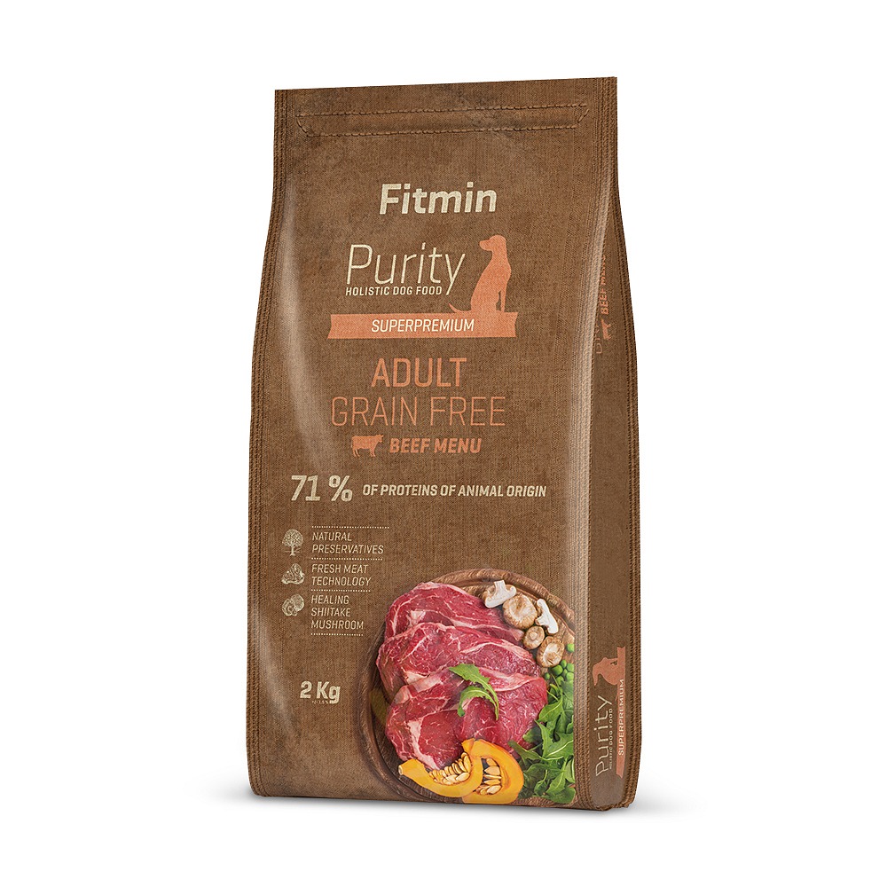 Fitmin dog Purity GF Adult Beef balení: 2 kg