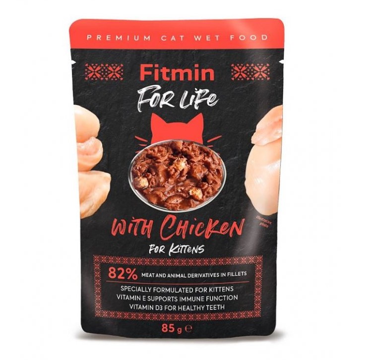 Fitmin FFL Kuřecí kapsička pro koťata 85g
