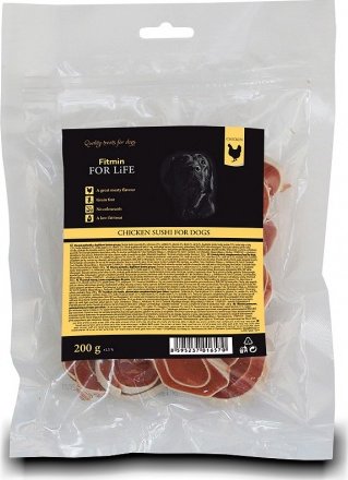 Fitmin FFL dog treat chicken sushi balení: 200 g