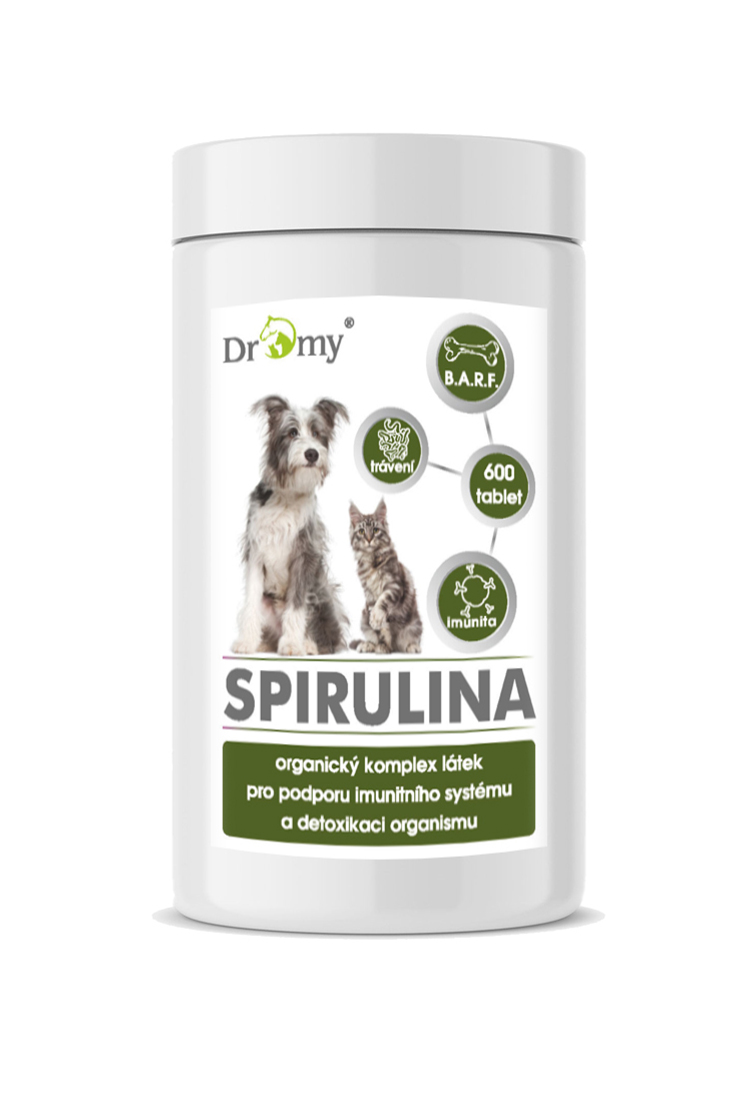 Dromy Spirulina 600 tbl.