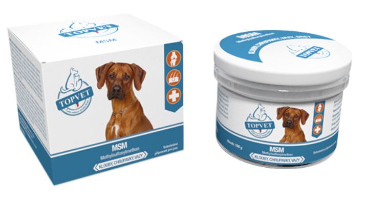 Topvet MSM pro psy 100g