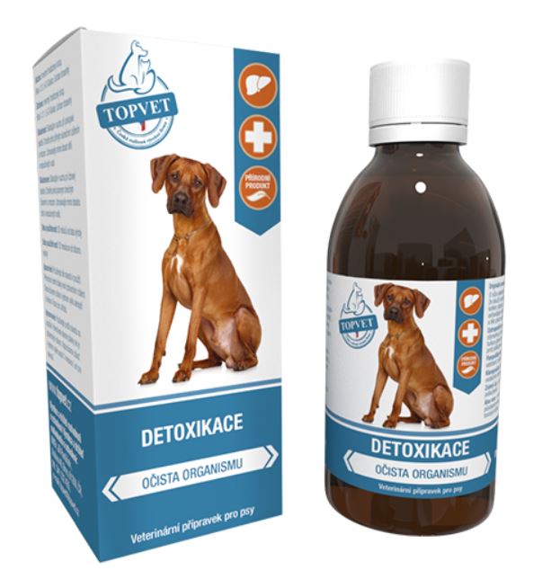 Topvet Detoxikace sirup pro psy 200ml