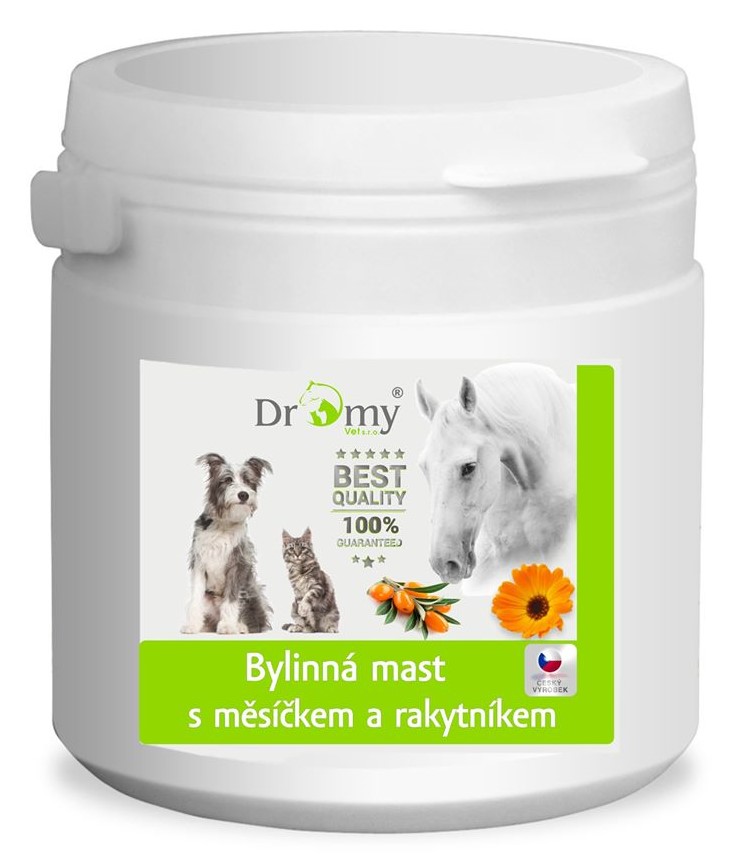 Dromy Bylinná mast s měsíčkem a rakytníkem 500ml
