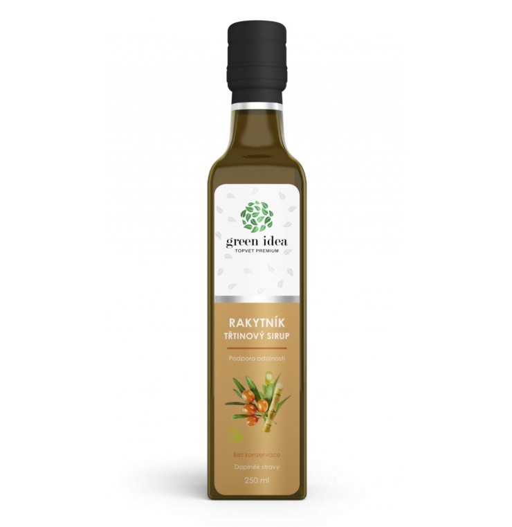 green idea Rakytník třtinový sirup 250ml