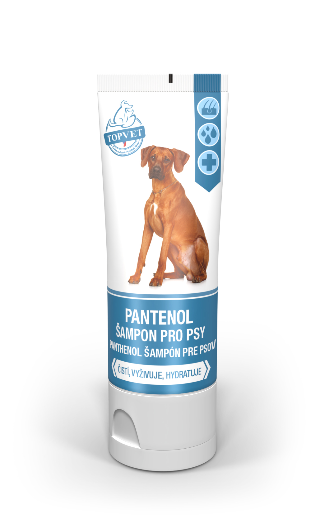 Topvet Šampon s panthenolem pro psy 200ml