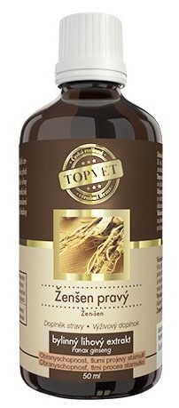 Green idea Ženšen tinktura kapky 50ml