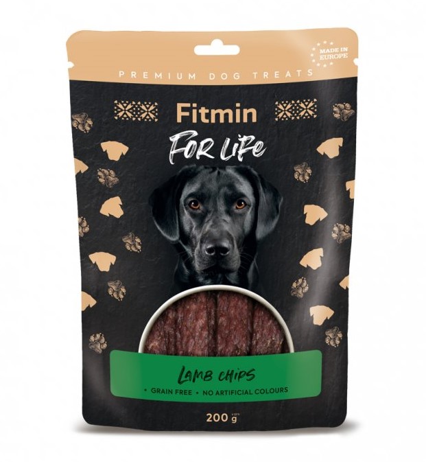 Fitmin FFL Lamb chips Jehněčí plátky 200g