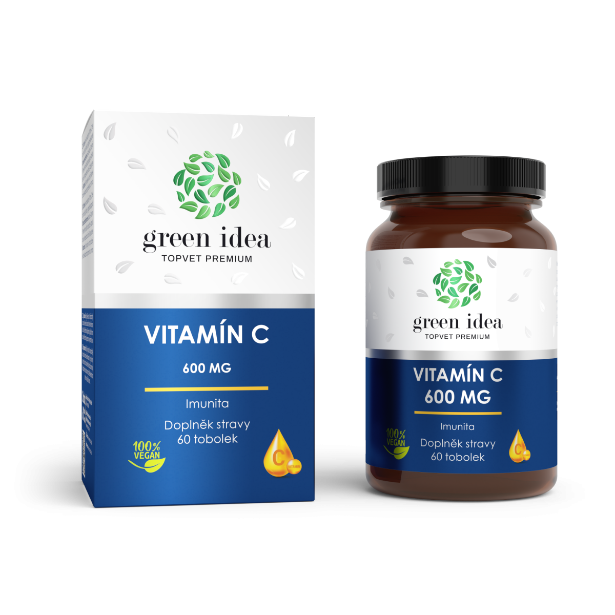 Topvet Vitamín C 600 mg 50 tob.