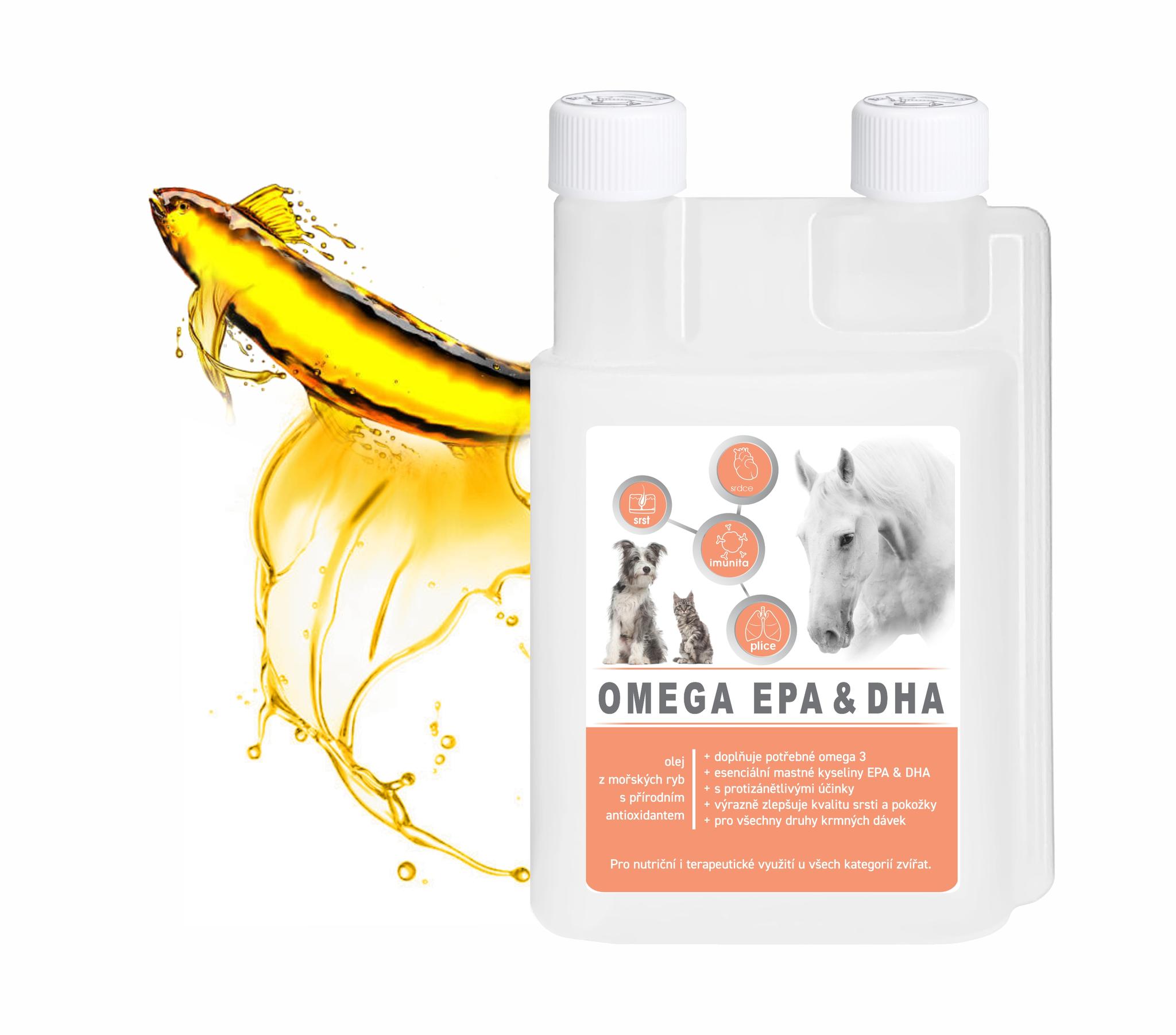 Dromy Omega 3 EPA & DHA olej 1l