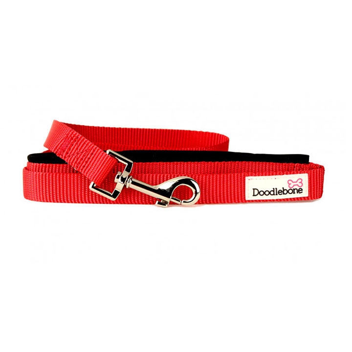 Vodítko Doodlebone Red velikost: L