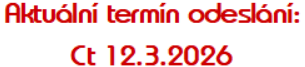 Termín odeslání