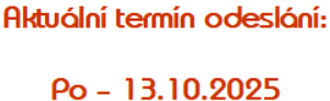 Termín odeslání