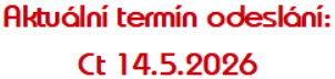 Termín odeslání
