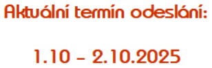 Termín odeslání