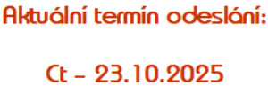 Termín odeslání