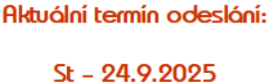 Termín odeslání