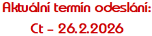 Termín odeslání