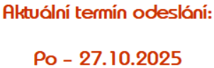 Termín odeslání