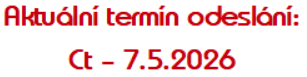 Termín odeslání