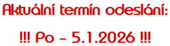Termín odeslání