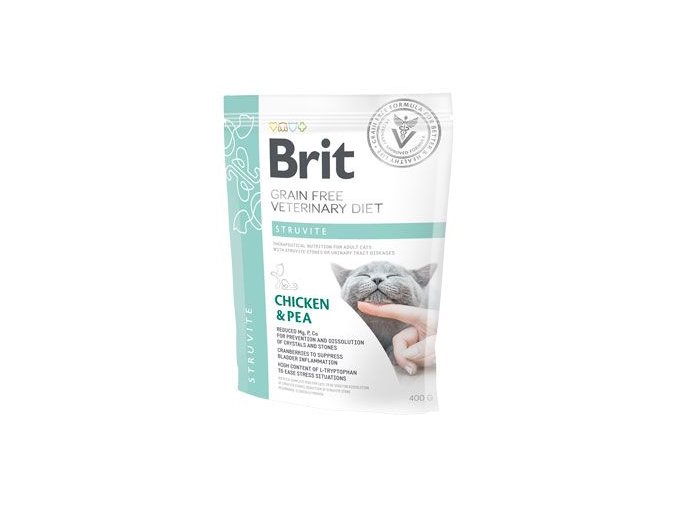 Brit VD Cat GF Struvite 400g