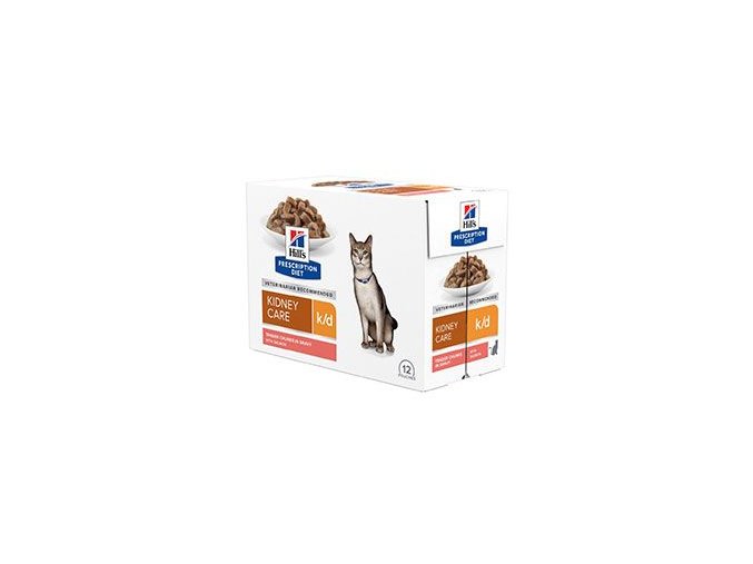 Hill's Fel. PD K/D Kidney Care Salmon kapsa 12x85g