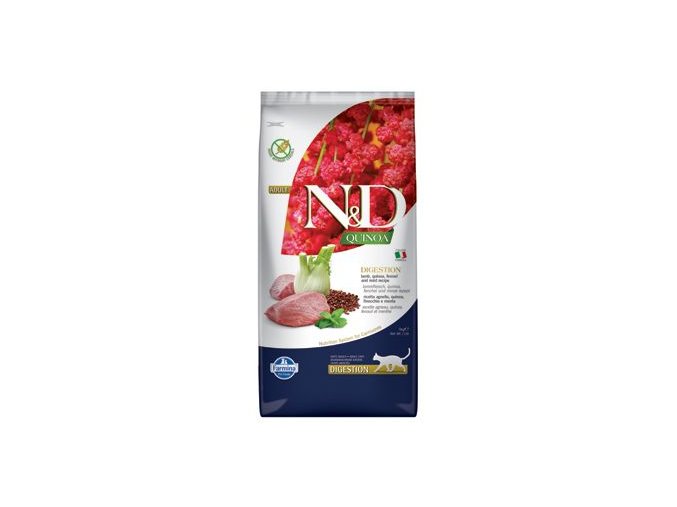 N&D Quinoa CAT Digestion Lamb & Fennel 5kg
