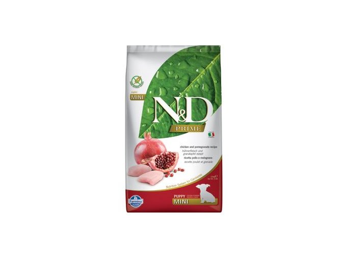 N&D PRIME DOG Puppy Mini Chicken & Pomegranate 2,5kg
