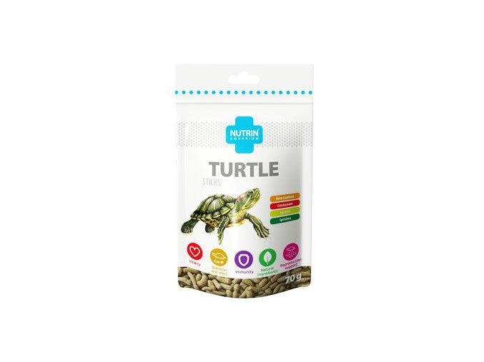 Nutrin Aquarium Turtle Sticks Želva 70g