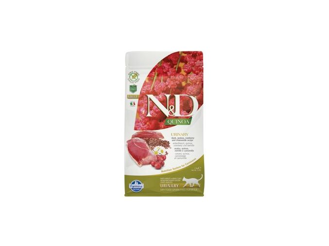 N&D Quinoa CAT Urinary Duck & Cranberry 1,5kg