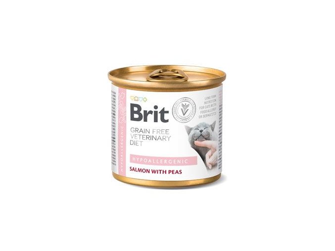 Brit VD Cat GF konz Hypoallergenic 200g