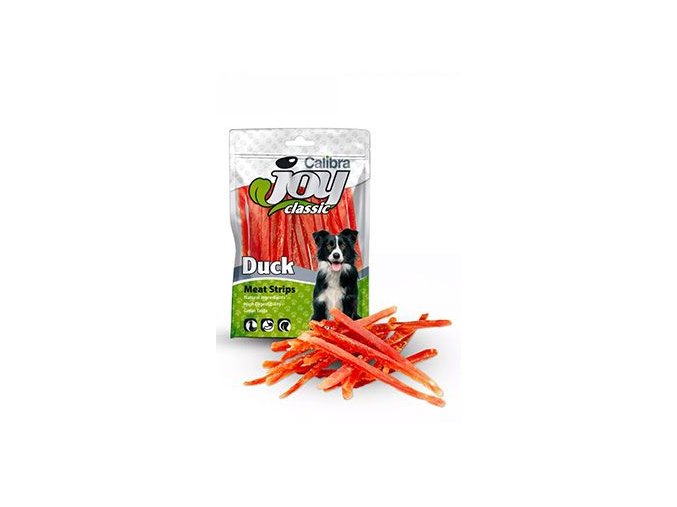 Calibra Joy Dog Classic Duck Strips 80g