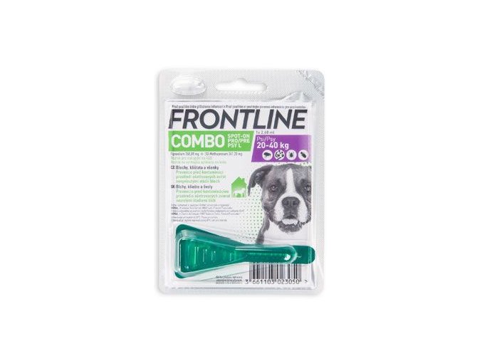 FRONTLINE COMBO spot-on pro psy L (20-40kg)-1x2,68ml