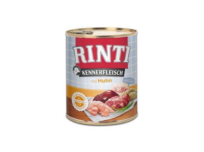 Rinti Dog Kennerfleisch konzerva kuře 800g