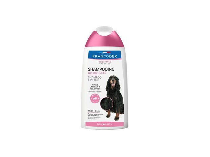 Francodex Šampon černá srst pes 250ml